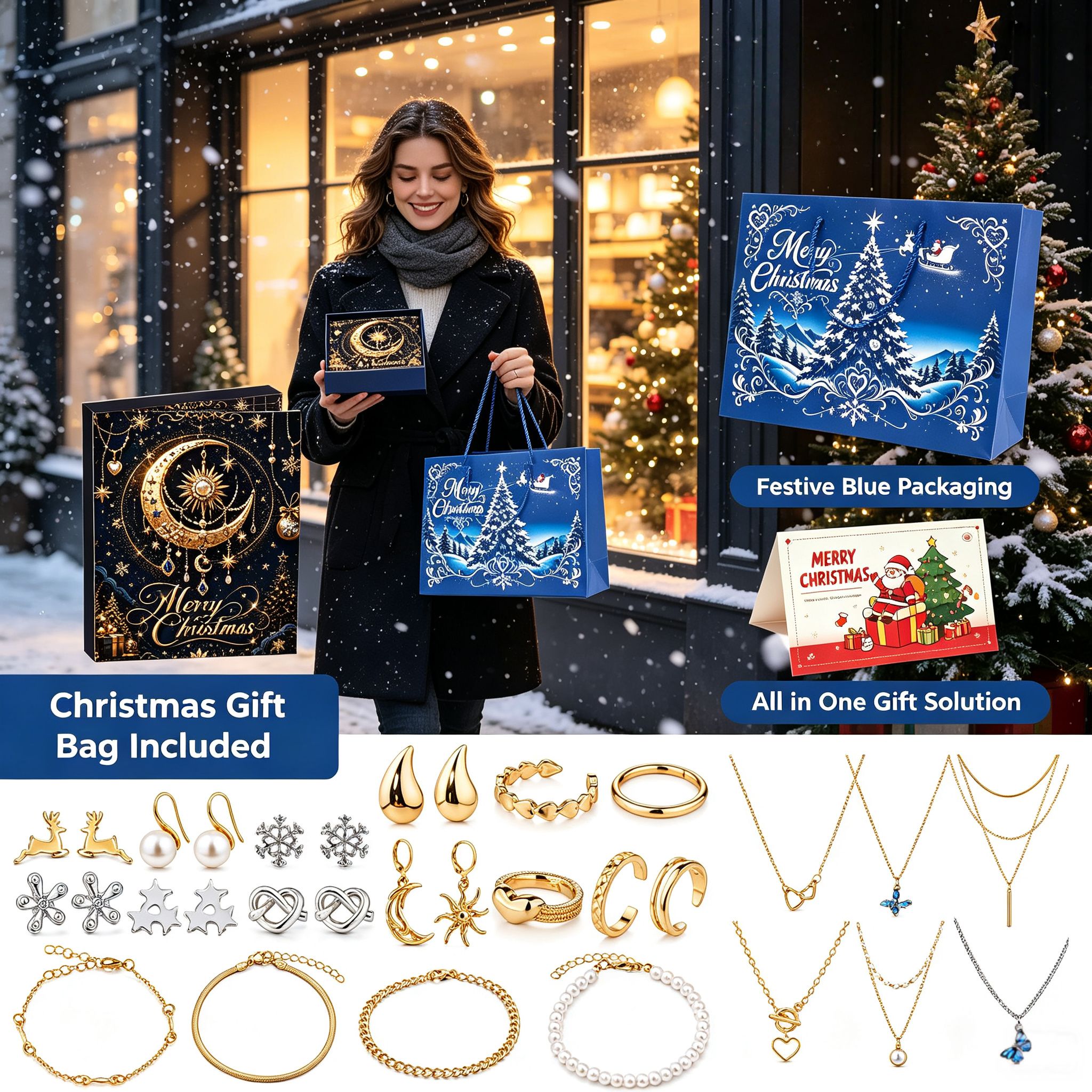 2026 Christmas Advent Countdown Calendar Gift Set